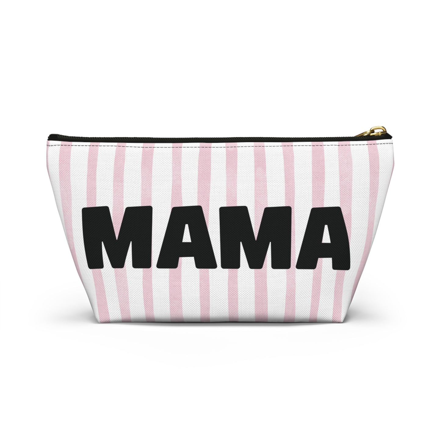 Mama Accessory Bag Pink Stripes