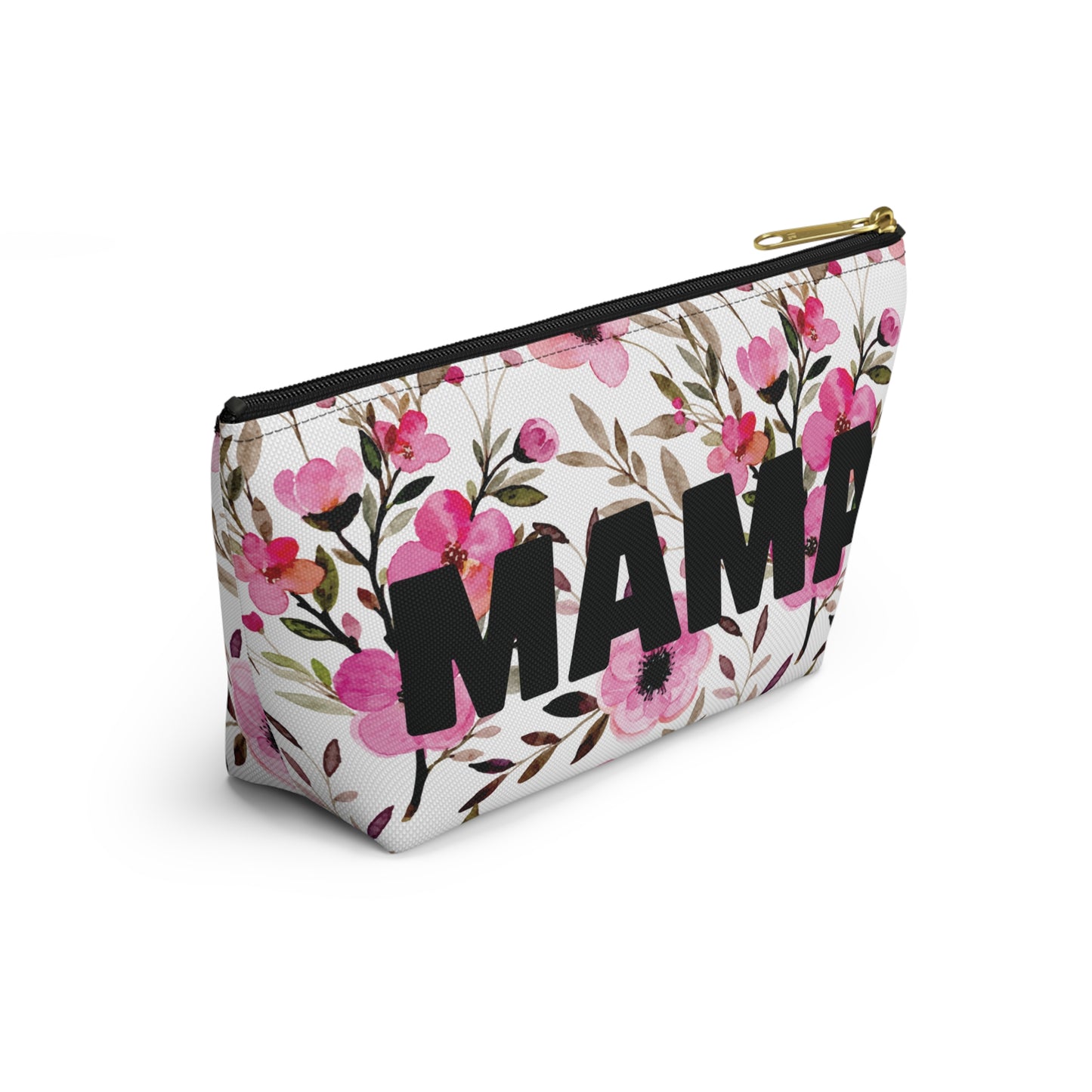 Pink Blooms Mama Accessory Pouch