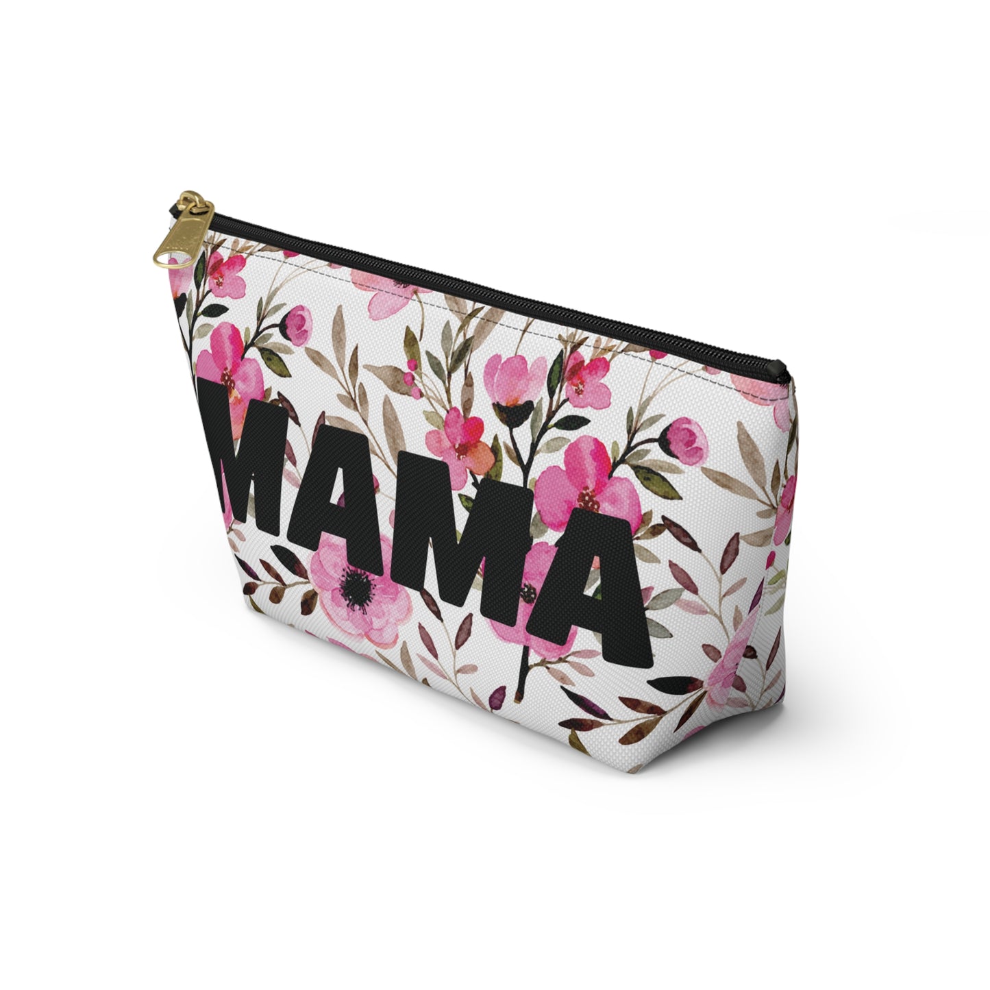 Pink Blooms Mama Accessory Pouch