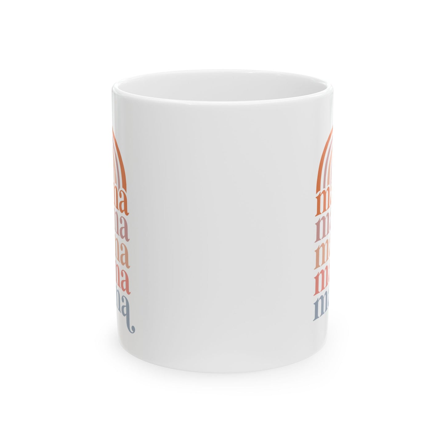Mama Retro Rainbow Mug