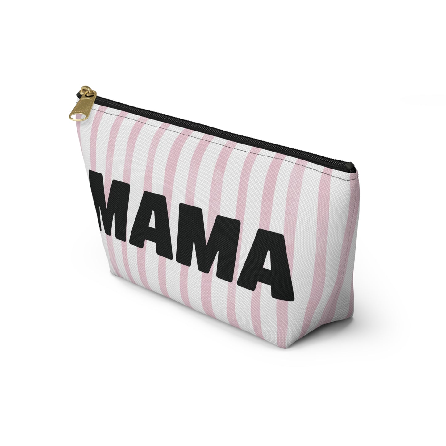 Mama Accessory Bag Pink Stripes
