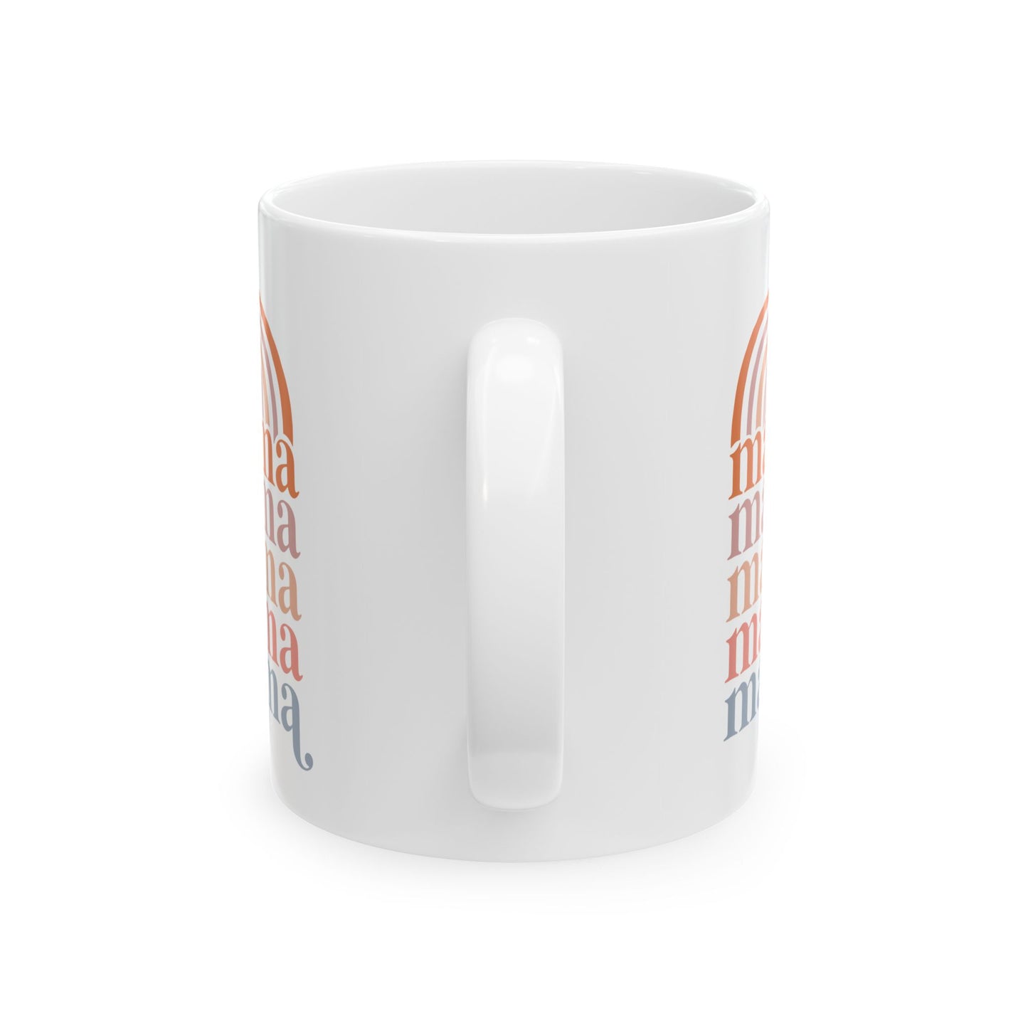 Mama Retro Rainbow Mug