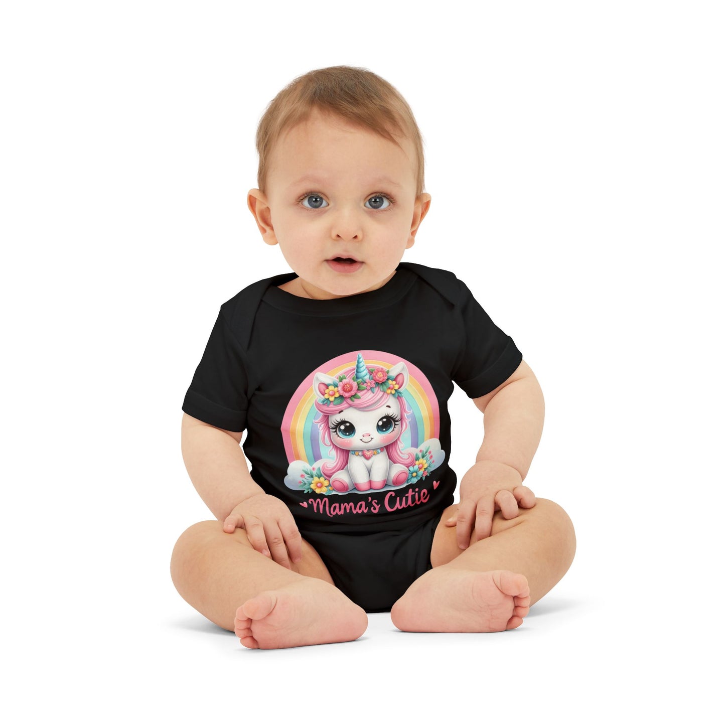 Mama’s Cutie Unicorn Baby Onesie