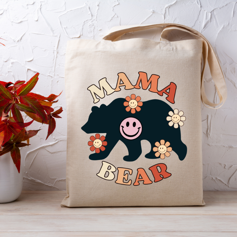Mama Bear Tote Bag