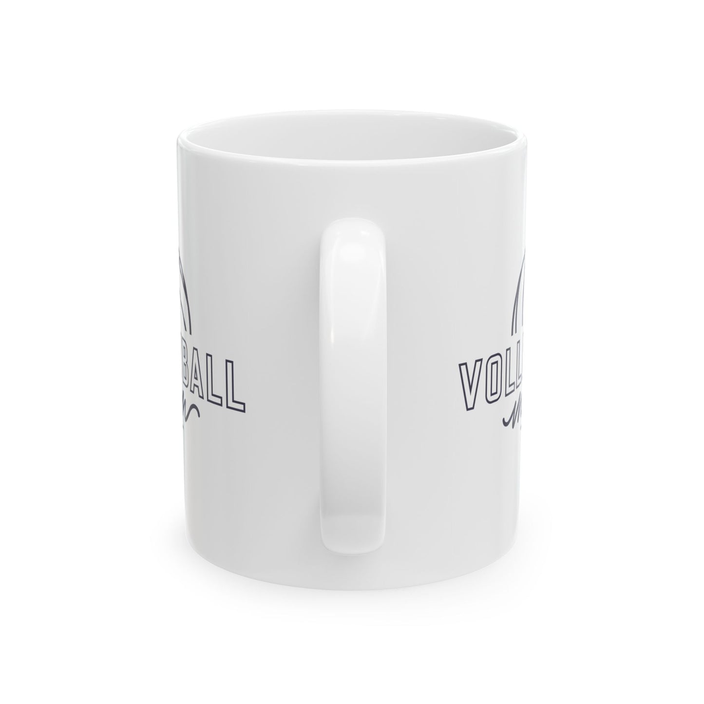 Volleyball Mom – Cute Coffee Mug for Tournament Days & Travel Chaos