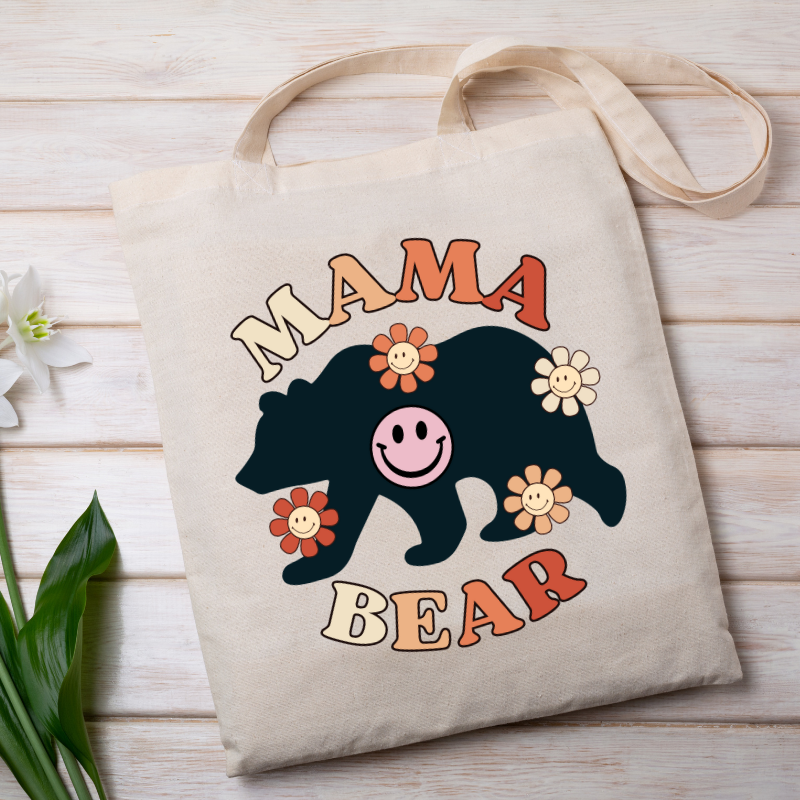 Mama Bear Tote Bag