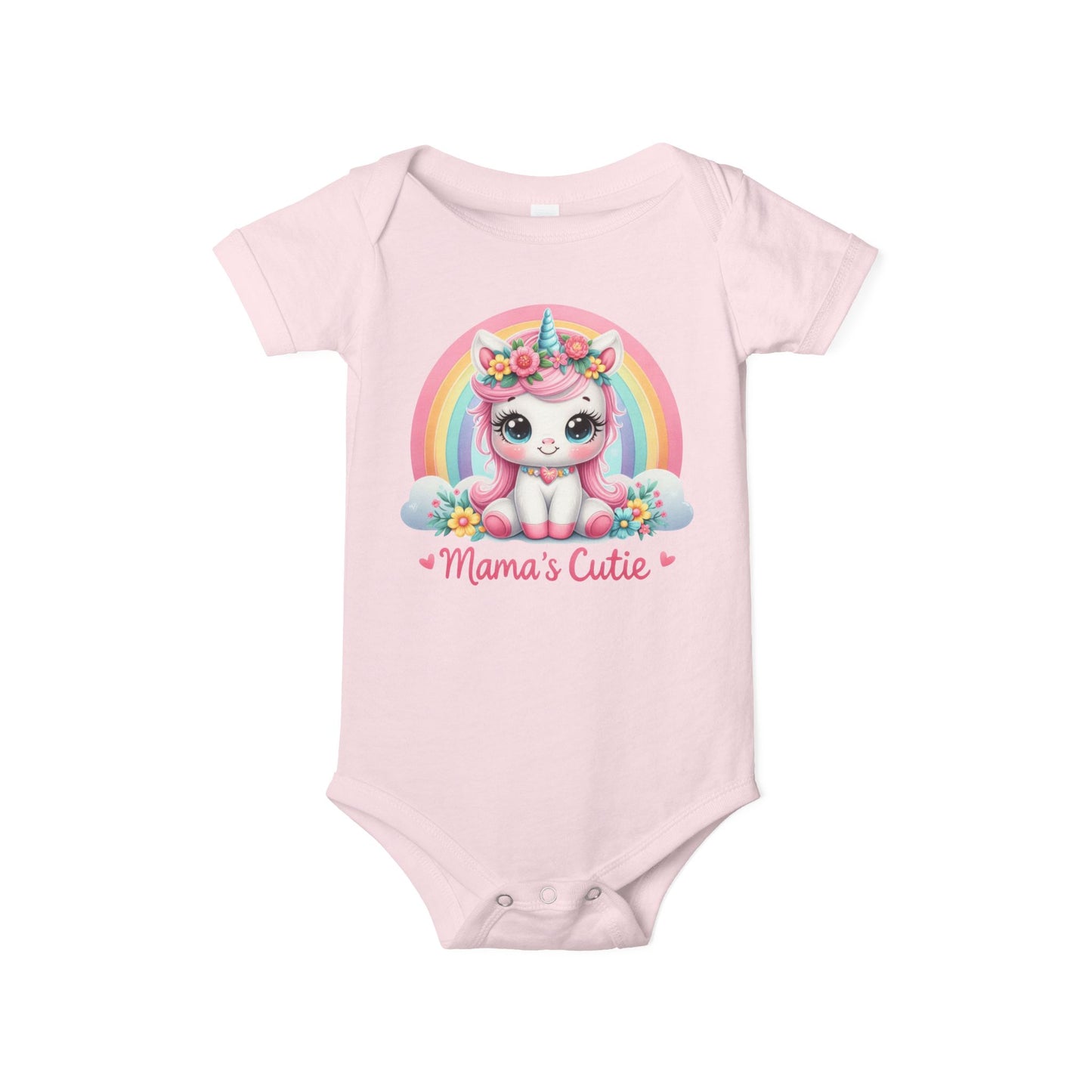 Mama’s Cutie Unicorn Baby Onesie