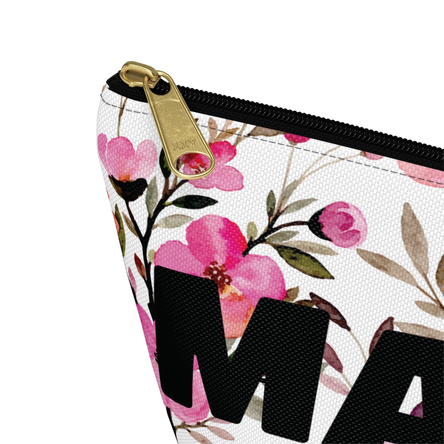 Pink Blooms Mama Accessory Pouch
