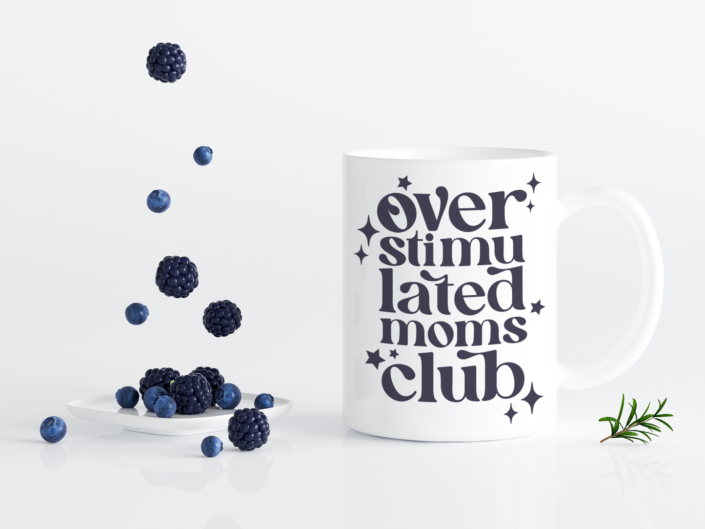 Overstimulated Moms Club Mug