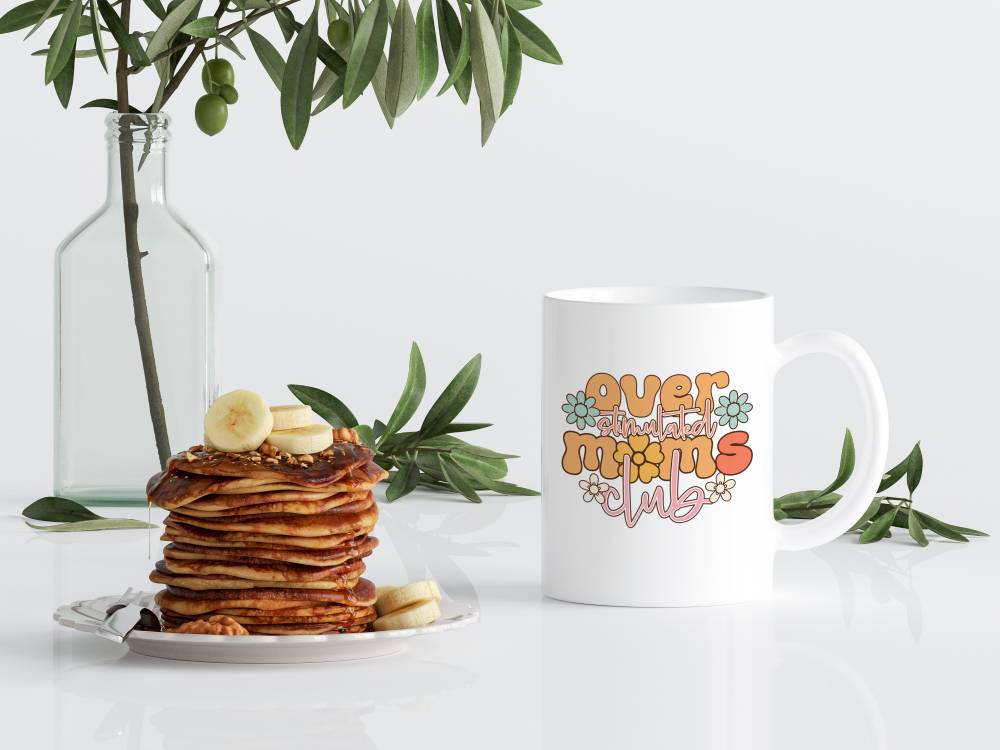 Overstimulated Moms Club Mug