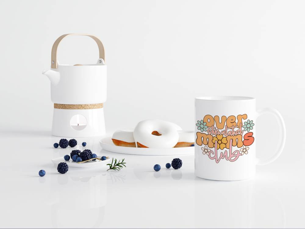 Overstimulated Moms Club Mug